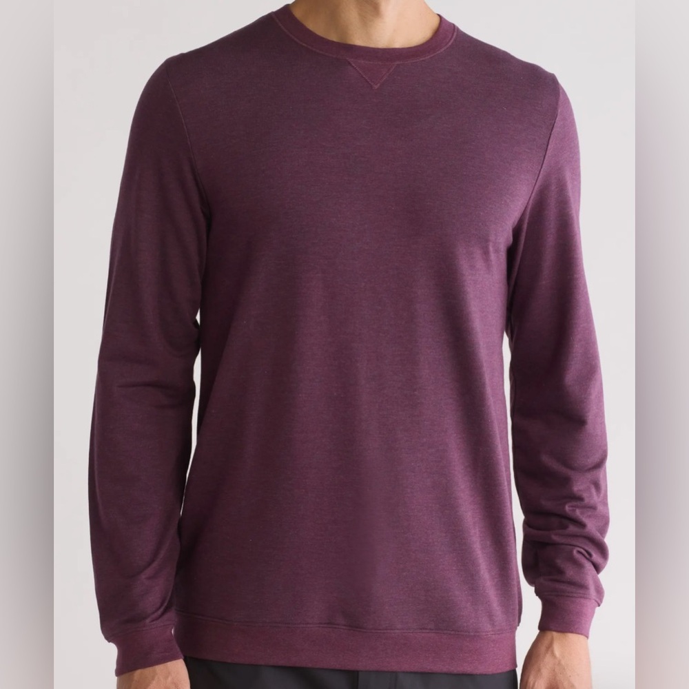 Travis Mathew Purple Crewneck Sweater